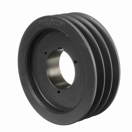 Browning 3 Groove Cast Iron Bushed Bore Multiple Sheave, 3B5V68 3B5V68